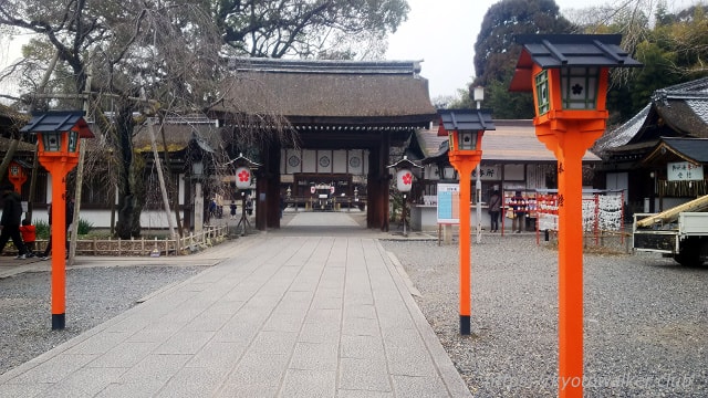 平野神社 楼門・拝殿・本殿